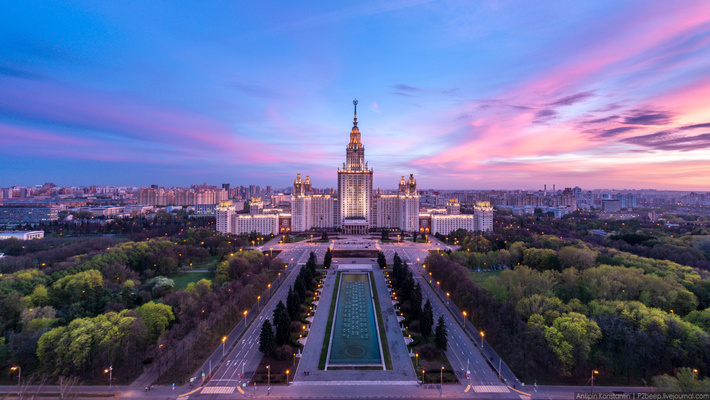 Москва с высоты 2017