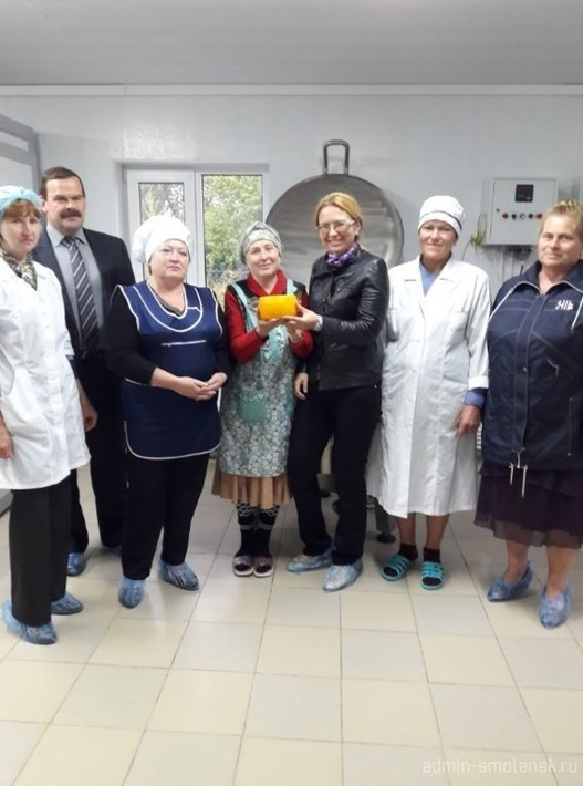 В деревне Коншино Смоленской области запустили цех по производству козьего сыра‍