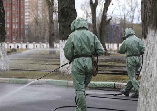 Ежедневно более 1,5 тысяч военнослужащих танковой армии ЗВО задействованы в проведении спецобработки