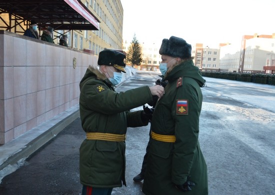 В ВА ВПВО Вооруженных Сил Российской Федерации проведены торжественные мероприятия, посвященные Дню защитника Отечества